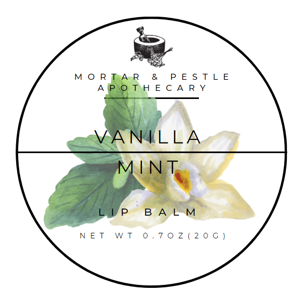 Vanilla Mint Lip Balm - 1oz