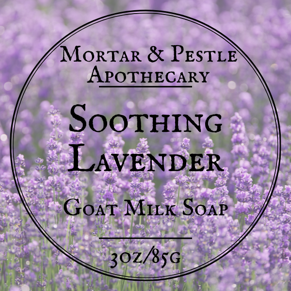 Soothing Lavender Goat Milk Soap 3oz