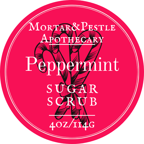 Peppermint Sugar Scrub 4oz