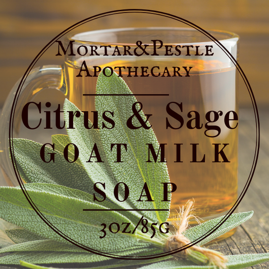 Citrus & Sage Goat Milk Soap