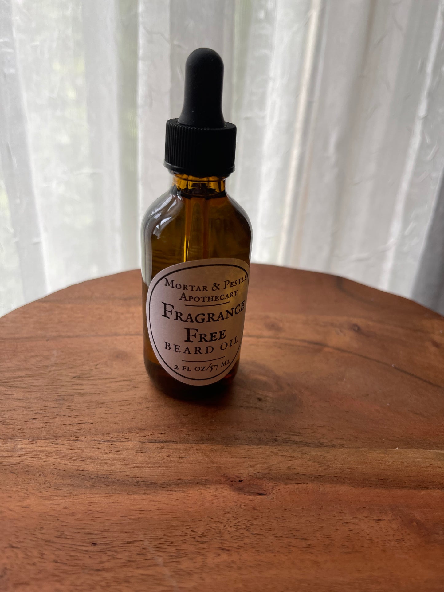 Fragrance Free Beard Oil - 2oz