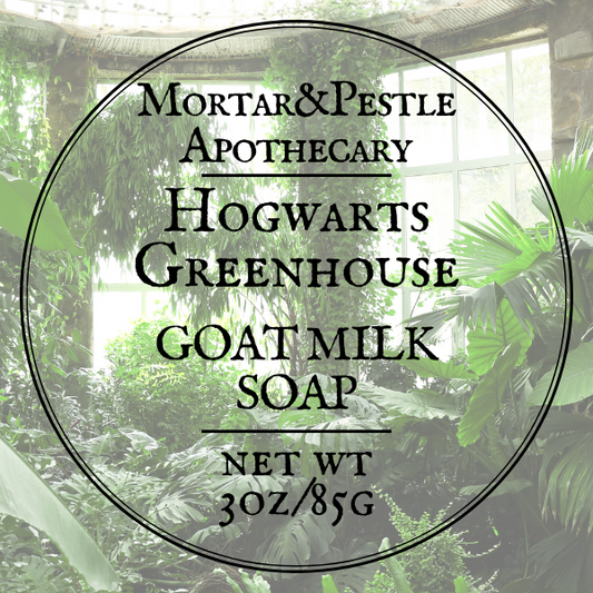 Hogwarts Greenhouse Goat Milk Soap