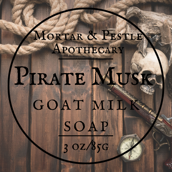 Pirate Musk Goat Milk Soap